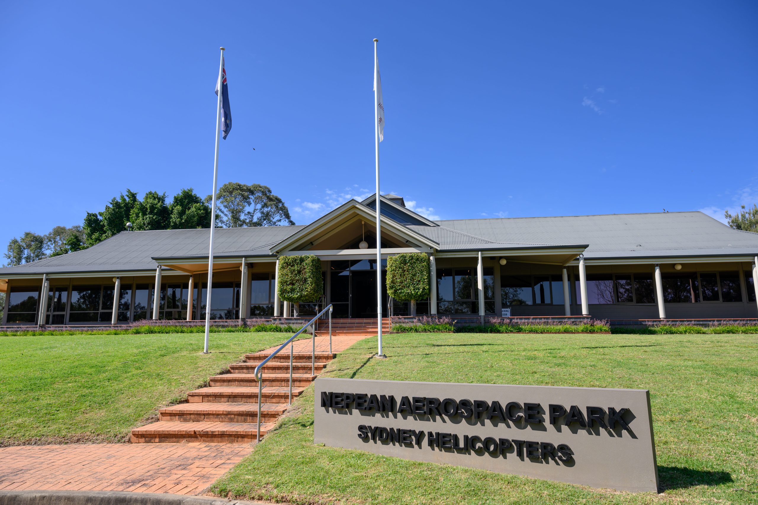 The Lobby at Nepean Aerospace Park function room part of Sydney Helicopters